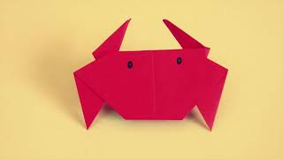 Origami Crab | How To Make paper Crab | Easy Paper Crab