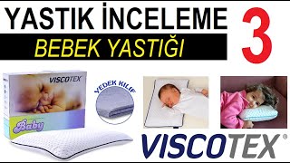 Viscotex Visco Ortopedik Bebek Yastığı | Kutu Açılış İnceleme Ölçü Test | 🔴 Yastık incelemesi 3