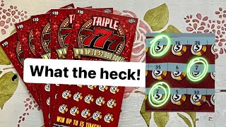 Florida Lottery brand new triple seven 777 scratch off￼ ticket winners!