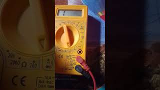 Digital Multimeter Se Continuity Kaise Check Karen#short #continuity #multimeter