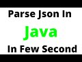 How To Parse Json In Java