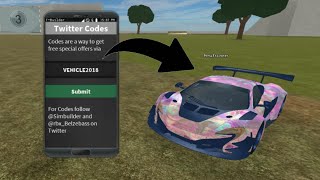 Roblox Vehicle Simulator Trailer 1 Robuxgeneratorapk2020 Robuxcodes Monster - all codes for vehicle simulator on roblox