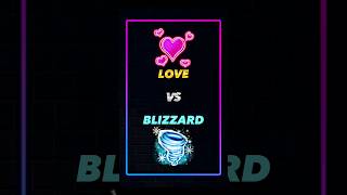 Love Vs Blizzard in blox fruits #shorts #roblox