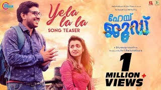 Hey Jude Malayalam Movie | Yela La La Song Teaser | Nivin Pauly, Trisha | Gopi Sunder | Shyamaprasad