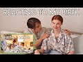 REACTING TO OUR BIRTH VLOG