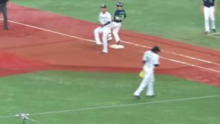 H29.04.05　９回表　阪神勝利　阪神×ﾔｸﾙﾄ　京セラドーム