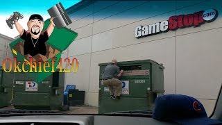 Okchief420 And Will Go Gamestop Dumpster Diving EP. 57 Seabolt2.0 Haul