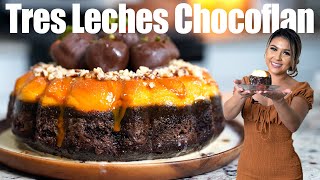 The Easiest and Most Delicious TRES LECHES CHOCOFLAN, Perfect Everytime!