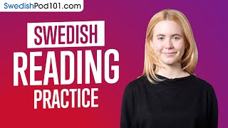 Read Swedish PERFECTLY | Swedish Reading Practice