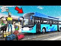 Franklin, Shinchan & Pinchan Plan A Luxury Bus Trip Adventure In Los Santos In Gta 5!