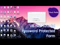 VB.Net Tutorial Password  protection Form1 to Load Form2 -VB 2015