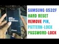 Samsung G532f Hard Reset | Remove Pattern/Pin/Password Lock Solution 📱