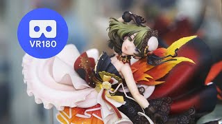 【3D VR180】メガハウス アイドルマスターシンデレラガールズ 高垣楓 悠久の羽根フィギュアサンプル展示立体視