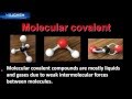 4.3 Structure and properties of covalent compounds (SL)