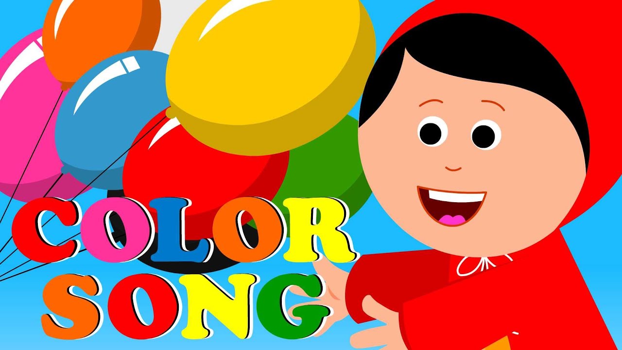Colors Song Colors Kids Song For Babies Kindergarten Nursery Rhymes