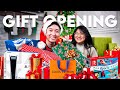 OUR FIRST CHRISTMAS GIFTS OPENING EVER!!