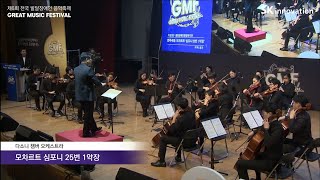 제6회 전국 발달장애인 음악축제 Great Music Festival 우수상 – 다소니 챔버 오케스트라