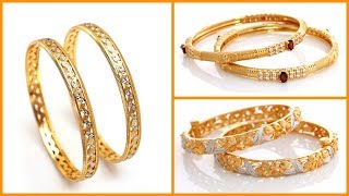 Latest light weight gold Bangles designs |  সর্বশেষ হালকা ওজন স্বর্ণ ও হীরার চুরির ডিজাইন