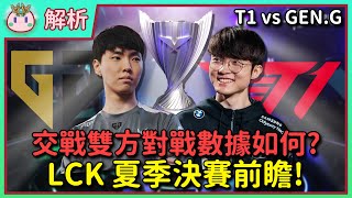 【魚丸解析】LCK 夏季決賽選角前瞻！交戰雙方生涯對戰數據大解密！ #lck2023