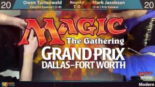 GP Dallas, Round 6 - Owen Turtenwald (Lantern Control) vs. Mark Jacobson (R/G Valakut)