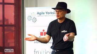 Tell stories, not data. - Ivor Tymchak at Agile Yorkshire