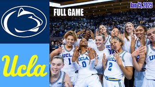 UCLA Bruins  vs Penn State FULL GAME | Jan 15, 2025 Women's College Basketball