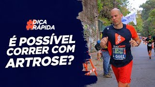 DICA RÁPIDA - QUEM TEM ARTROSE PODE CORRER? | RODRIGO BICUDO