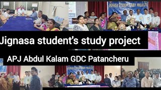 Jignasa student's study project // APJ abdul kalam GDC Patancheru