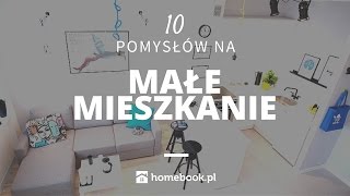 Jak urządzić małe mieszkanie - 10 pomysłów #aranżacja wnętrz #projekty