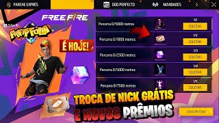 GARENA ACERTOU! PEGUE AS SKINS, TROCA DE NICK GRÁTIS, PEAK ANTIGA VOLTARÁ E MOCHILA RARA - FREE FIRE