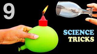 9 Easy Science Experiments At Home || School Science Experiments