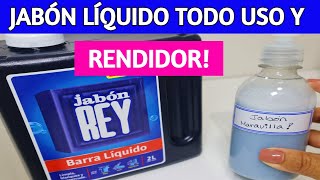 CÓMO HACER RENDIR TU JABÓN LÍQUIDO PARA TODO USO!