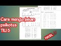 Cara menyelesaikan Psikotest TIU 5 mudah dan cepat