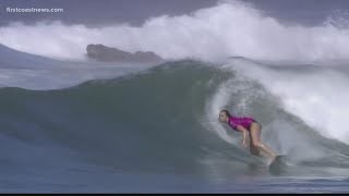 Women’s professional surf competition held in Jacksonville