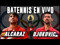 Carlos Alcaraz vs Novak Djokovic - Final de Juegos Olímpicos de Paris 2024 - Reacción en vivo