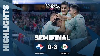Highlights | Panamá vs México | 2023/24 Concacaf Nations League Semifinal