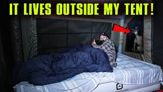 (HARASSED BY A CRYPTID) Something WAS VERY WRONG while WILD CAMPING In THE HAUNTED APPALACHIANS