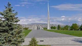 Yerevan, 15.04.18, Su, (на рус.) Мемориальный комплекс посвященный жертвам Геноцида.