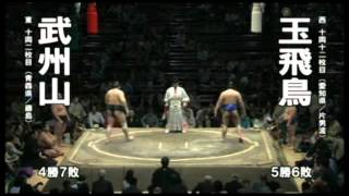 2011年 大相撲技量審査場所 玉飛鳥 9日目～千秋楽