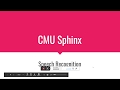 CMU Sphix Basic Part 1