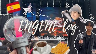 [엔진로그 | ENGENE-log] Enhypen in Madrid for Music Bank! 🇪🇸