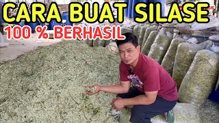 CARA PALING MUDAH BUAT SILASE DENGAN MESIN CACAH RUMPUT 6900