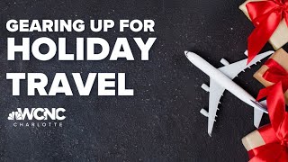 Getting ready for the holiday travel rush