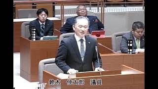 犬山市議会本会議　令和5年12月8日一般質問(3)鈴木伸太郎議員