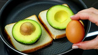 It's so delicious I cook it every day❗️Easy Breakfast with Avocado in 10 minutes!