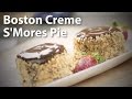 Boston Cream S'Mores Pie Dessert Recipe