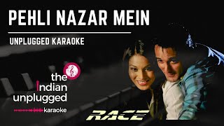 Pehli Nazar Mein | Unplugged Karaoke  - The Indian Unplugged Karaoke
