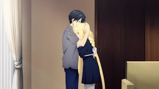 Alice comes to Kirito's house (Sword Art Online Last Episode)