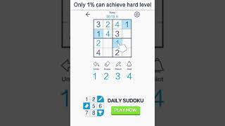 Sudoku 4x4 only UAC 2 3 1227