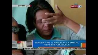 NTG: Bangkay ng 17 namatay sa sunog sa Butuan City, 'di pa rin nakikilala (051012)